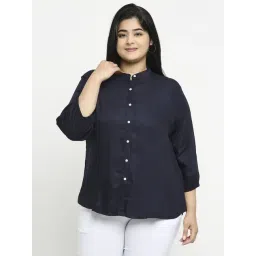 Style Quotient Plus Women Solid White Viscose Rayon Formal Shirt-picture-15