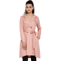 style quotient Rayon Solid Coat For Women-picture-14