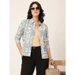 Style Quotient White Printed Casual Shirt-picture-20