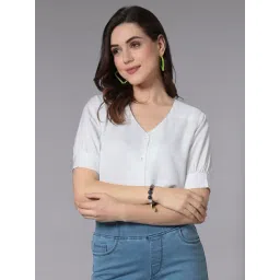 Style Quotient White Regular Fit Shirt-picture-37