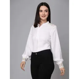 Style Quotient White Regular Fit Shirt-picture-22
