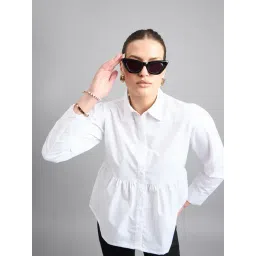 Style Quotient White Regular Fit Shirt-picture-16