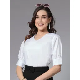 Style Quotient White Regular Fit Top-picture-45