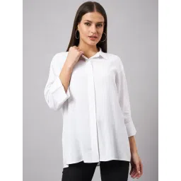 Style Quotient White Relaxed Fit Shirt-picture-41