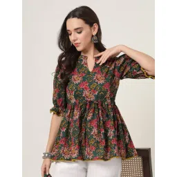 Style Quotient Women Green Printed Tunic-picture-48