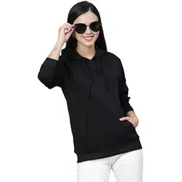 style quotient Women Grey Hooded Oversized Sweatshirt-picture-28