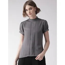 Style Quotient Women Grey Solid Top-picture-40