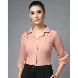 style quotient Women Regular Fit Shirt with Spread Collar-picture-15