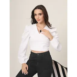 Style Quotient Women White Knit Top-picture-17