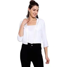 style quotient Women White Solid-picture-26
