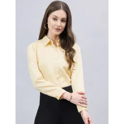 Style Quotient Yellow Regular Fit Formal Shirt-picture-17