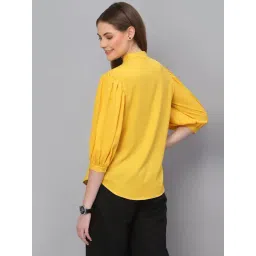 Style Quotient Yellow Regular Fit Shirt image 2