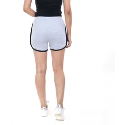 styleaone Self Design Women Grey Hotpants, Night Shorts, Gym Shorts, Cycling Shorts, Running Shorts, Sports Shorts image 2
