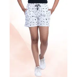 StyleAOne Women Conversational Printed Cotton Shorts-picture-30