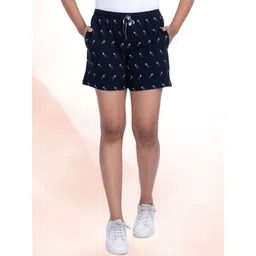 StyleAOne Women Conversational Printed Cotton Shorts-picture-22