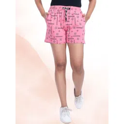 StyleAOne Women Conversational Printed Cotton Shorts-picture-18