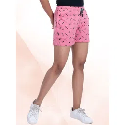 StyleAOne Women Ethnic Motif Printed Cotton Regular Shorts image 5