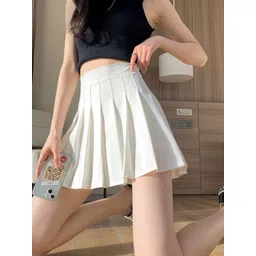 StyleCast A-Line Pleated Mini Skirt-picture-18