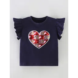 StyleCast Applique Placement Print Cotton Crop Top-picture-29