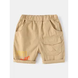 StyleCast Beige Boys Mid Rise Shorts-picture-57