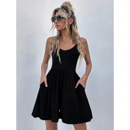 StyleCast Black Shoulder Straps Playsuit-picture-37