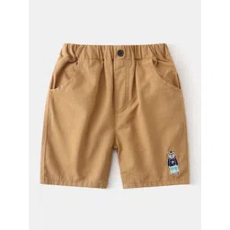 StyleCast Boys Brown Mid Rise Regular Shorts-picture-12