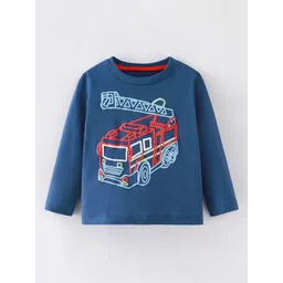 StyleCast Boys Graphic Print Round Neck T-shirt-picture-30