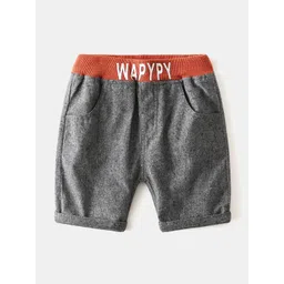 StyleCast Boys Grey Mid Rise Shorts-picture-29