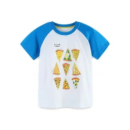 StyleCast Boys Printed Drop-Shoulder Sleeves Applique T-shirt-picture-40