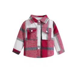 StyleCast Boys Red Checked Tailored Jacket-picture-25