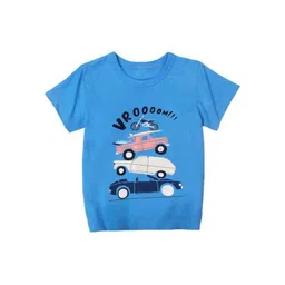 StyleCast Boys Self Design Printed Round Neck Cotton T-shirt-picture-27