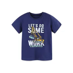 StyleCast Boys Typography Printed Applique T-shirt-picture-30