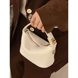 StyleCast Colourblocked Bucket Hobo Bag with Applique-picture-27