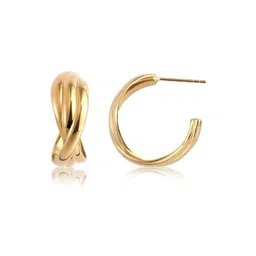 StyleCast Contemporary Half Hoop Earrings-picture-31