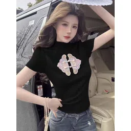 StyleCast Girls Graphic Printed High Neck Regular Top-picture-20