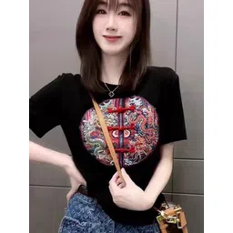 StyleCast Girls Graphic Printed Round Neck Top-picture-55