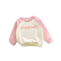 StyleCast Girls Pink Typography Printed Sweatshirt-picture-32