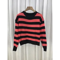 StyleCast Girls Red Striped Round Neck Top-picture-46