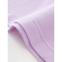 StyleCast Infant Kids Purple Typography Printed Cotton Pullover image 3