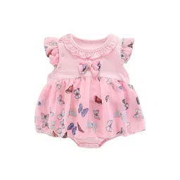 StyleCast Kids-Girls Printed Dress Style Rompers-picture-55