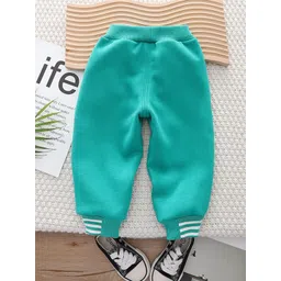 StyleCast Kids Green Applique Mid-Rise Easy Wash Joggers-picture-32