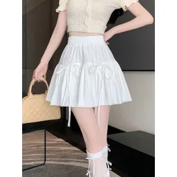 StyleCast Layered Mini Trendy Flared Skirt-picture-29