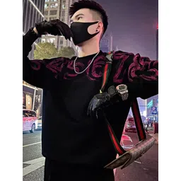 StyleCast Men Alphanumeric Printed Cotton Sweatshirt-picture-38