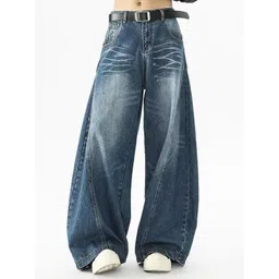 StyleCast Men Baggy Mid-Rise Light Fade Jeans-picture-20