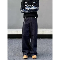 StyleCast Men Comfort Wide Leg Mid-Rise Cotton Stretchable Jean-picture-15