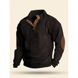 StyleCast Men Cotton Checked Sweatshirt-picture-16