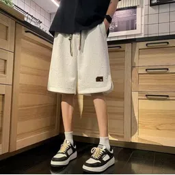 StyleCast Men Cotton Loose FitSelf Design Regular Shorts-picture-30