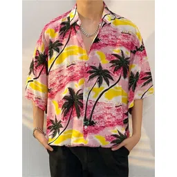 StyleCast Men Floral Opaque Printed Casual Shirt-picture-27