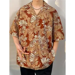 StyleCast Men Floral Opaque Printed Casual Shirt-picture-28