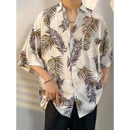StyleCast Men Floral Opaque Printed Casual Shirt-picture-30